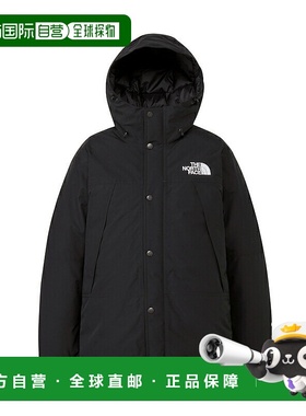 日本直邮THE NORTH FACE 男士登山羽绒服L码黑色 (K)ND92549
