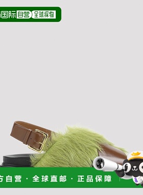 香港直邮MARNI 女士凉鞋 FBMS018101P7614ZP084 SS2026 绿色