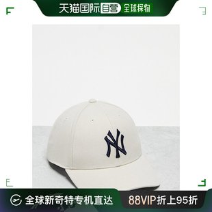 海军蓝绣花棒球帽 女士 香港直邮潮奢 Brand Yankees MLB