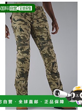 【日本直邮】Komine摩托用合身牛仔裤 伪装色3XL WJ-921S秋冬春防