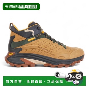 男士 中帮棕褐色皮革徒步靴 Moab J0384 Speed 香港直邮Merrell