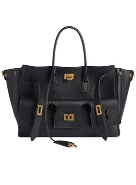 BALENCIAGA 女士手提包 8356892ABAV1000 SS2025 黑色