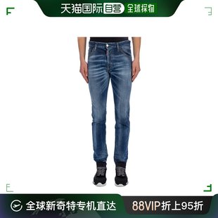 男士 香港直邮潮奢 二次方 S74LB1318S3066 Dsquared2 徽标牛仔裤