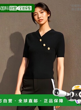 香港直邮Balmain 短袖上衣 DF0AL261KH25长袖针织衫