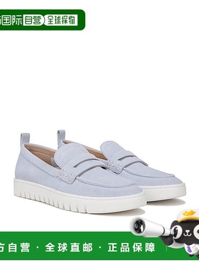 自营 Vionic Uptown Penny乐福鞋女式7.5蓝色绒面拖鞋休闲鞋GBNC4
