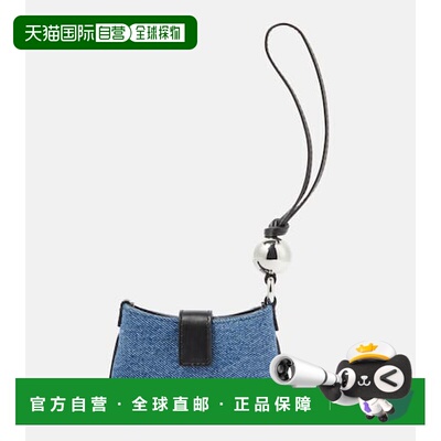 1h可退 香港直邮Jacquemus 女士 Le Porte Bisou denim card hold