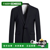 香港直邮潮奢 西装 Dsquared2 1h可退 二次方 男士 外套 black黑色