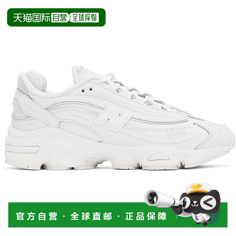 1h可退 香港直邮潮奢 New Balance  女士 白色 1000 运动鞋 M1000