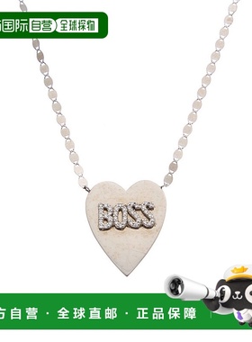 自营 Lana Jewelry 14K 钻石 Boss 心形项链 - 白色 美国奥莱直发