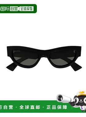 香港直邮GUCCI 女士太阳镜 GG1834S001 CO 黑色 GUCCI Sunglasses