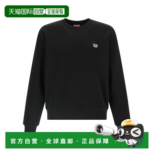 香港直邮KENZO 男士卫衣 FG55SW2054MJ99J SS2026 黑色 Cotton sw