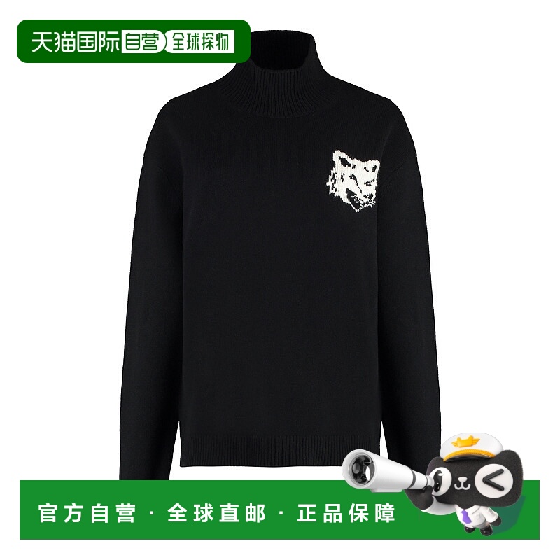 1h可退 香港直邮MAISON KITSUNÉ 女士针织毛衣 NW00807KT1091P199