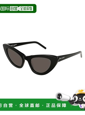 1h可退 香港直邮SAINT LAURENT 女士太阳镜 SL213LILY001BLACKBLA