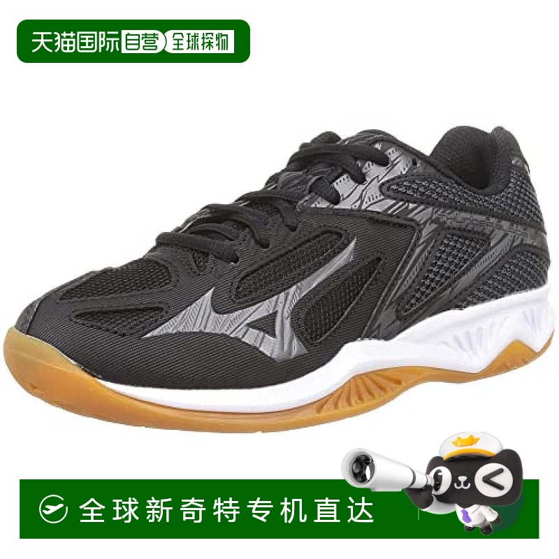 【日本直邮】Mizuno美津浓 室内运动鞋 黑x灰  26.5cm 2.5E  V1GA