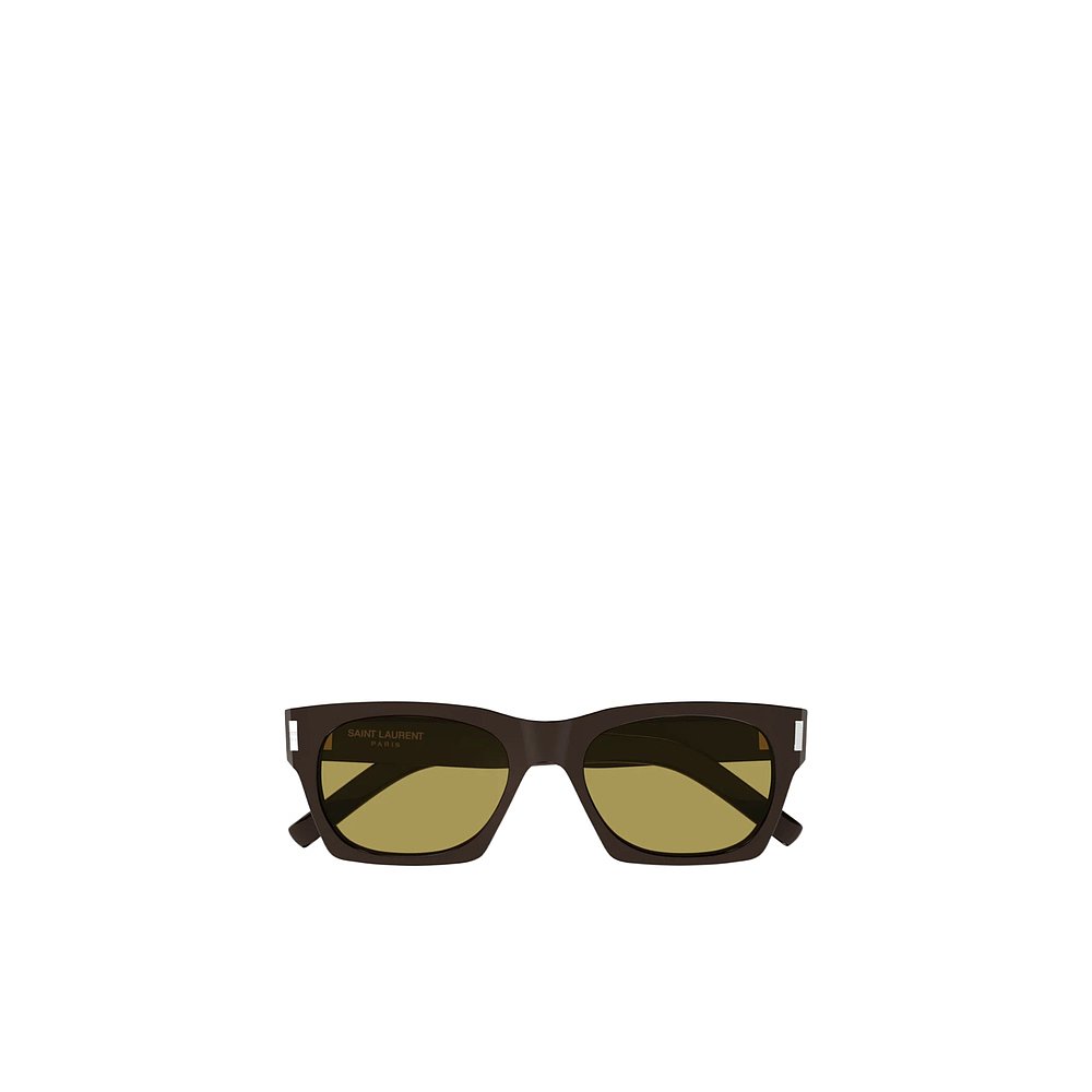 SAINT LAURENT 男士眼镜 SL402021 SS2025 黑色 徽标太阳镜