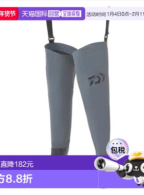 日本直邮Daiwa Power Waders PW-1208钓鱼裤（毛毡底）灰色L码