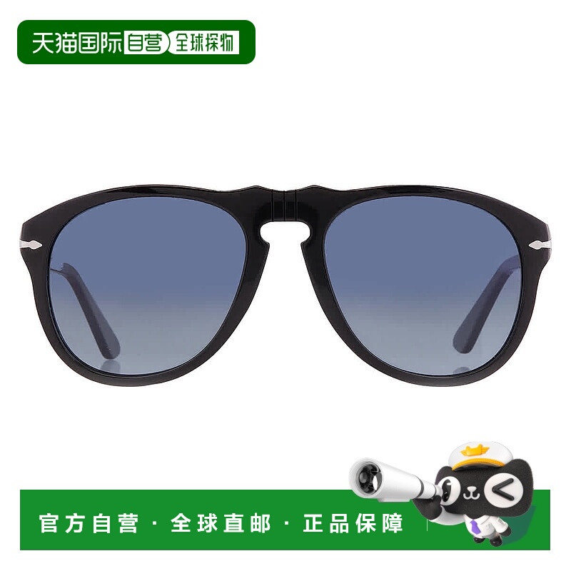 自营Persol Polarized Blue Gradient Pilot Men's Sunglasses PO