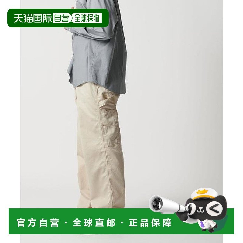 1h可退 日本直邮CITEN 气球版画师休闲裤工装裤阔腿裤直筒裤