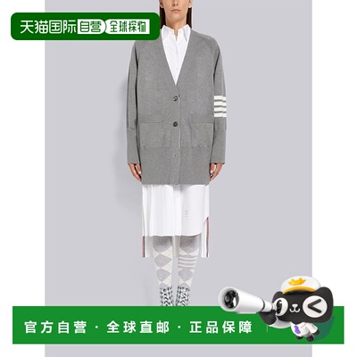 1h可退 香港直邮潮奢 Thom Browne 汤姆 布朗 女士 四条纹针织开