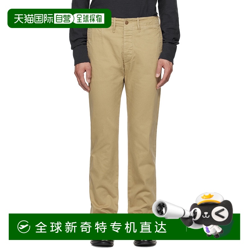 1小时内可退 香港直邮RRL 拉夫 劳伦RRL 男士 驼色 Officer's Chi