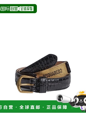 1h可退 香港直邮Dsquared2 二次方 女士 D2 带扣腰带 BEW02671388