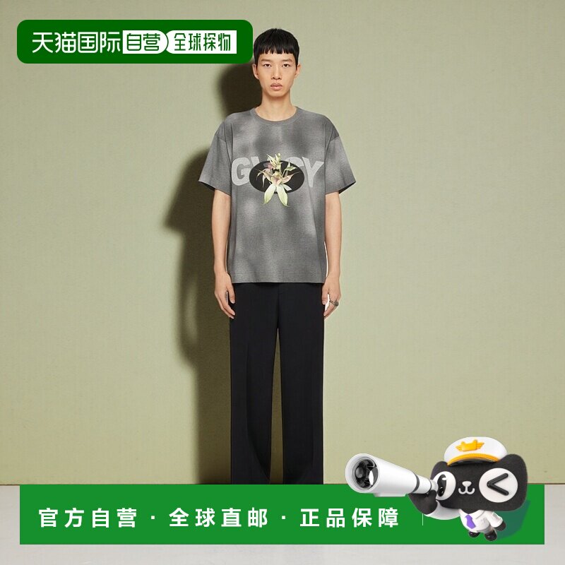 香港直邮Givenchy 短袖T恤 BM71JB3YLP纪梵希潮流穿搭时尚高级感