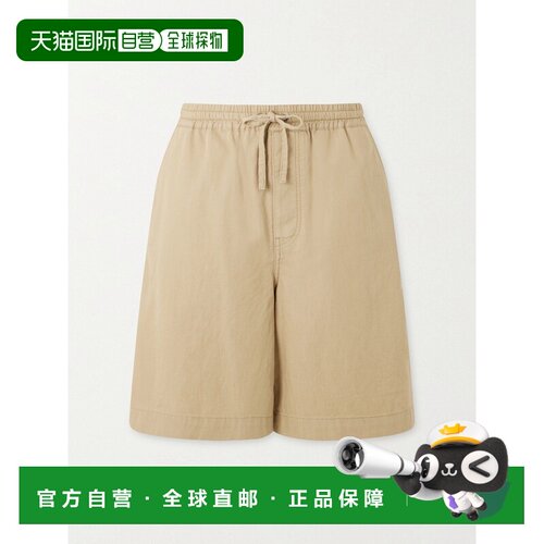 香港直邮LOEWE 罗意威 男士 直筒棉质抽绳短裤 H526Y1GW12