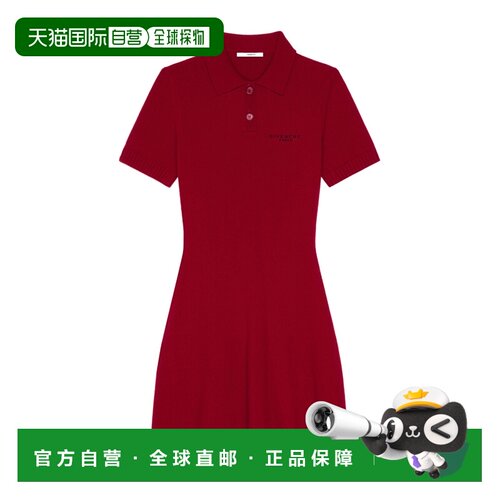 香港直邮GIVENCHY 女士POLO衫 BW22SH4ZTA699 SS2026 红色