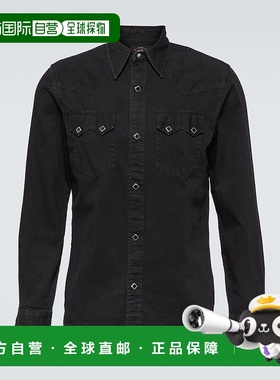 香港直邮RRL 拉夫 劳伦RRL 男士 Sawtooth West 牛仔布衬衫