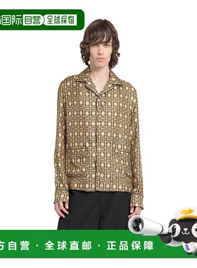 香港直邮PALM ANGELS 男士衬衫 PMGE011E23FAB0016160 AW2023男装