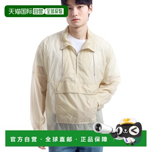 韩国直邮AURALEE 水洗轻透气尼龙夹克象牙色米色 (A24AP03SN) 毛