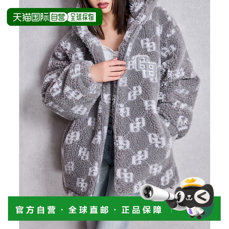 1h可退 日本直邮GYDA 女装 宽松拉梅博伊风外套 双面设计 0725602