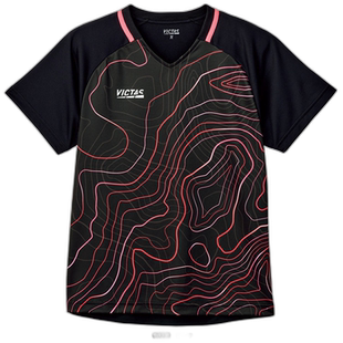 日本直邮Victus乒乓球服(男/单) TOPOGRAPHY GS/地形游戏衬衫/男(