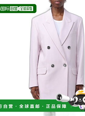 1h可退 香港直邮潮奢 Ami Paris 女士 长袖西装外套 FBV311WV0026