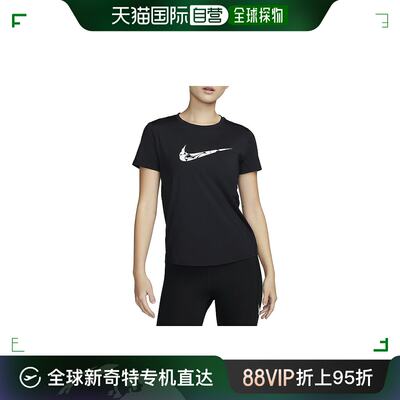 日本直邮NIKE Dri-FIT One Swoosh 短袖跑步上衣女士春夏运动健身