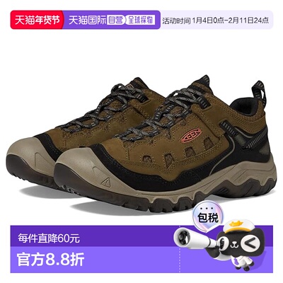 1h可退 香港直邮keen 男士 Targhee IV Vent 运动鞋  舒适时尚