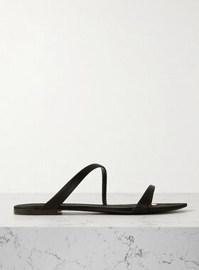 潮奢 Saint Laurent 圣罗兰 女士 Tanger 拖鞋 7761309QNAO