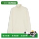 cashmere rollneck 自营bossBECKHAM sweater light beig