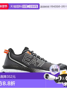 1h可退 香港直邮潮奢 Ea7 男士 灰色运动鞋 7X000344AF18640M8191