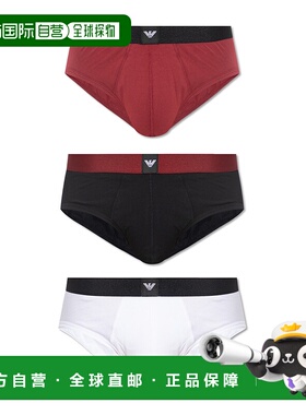 香港直邮Emporio Armani 松紧腰内裤三件套 EM002154AF14987三角