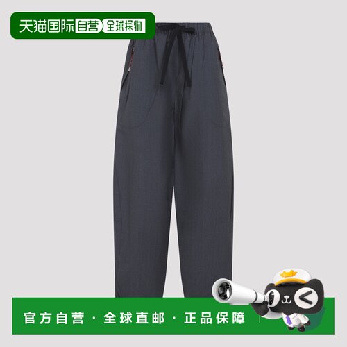 香港直邮PRADA 女士休闲裤 P258KSOOO17LKF0480 AW2026 蓝色