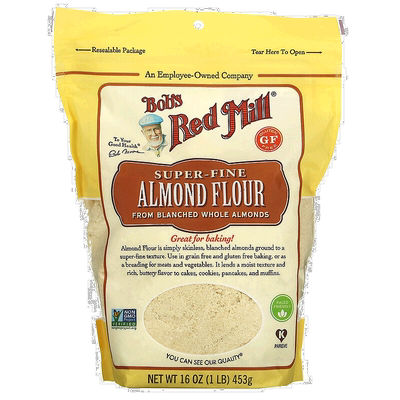 香港直发Bob'S Red Mill鲍勃红磨坊细杏仁粉提取去皮原材料453g