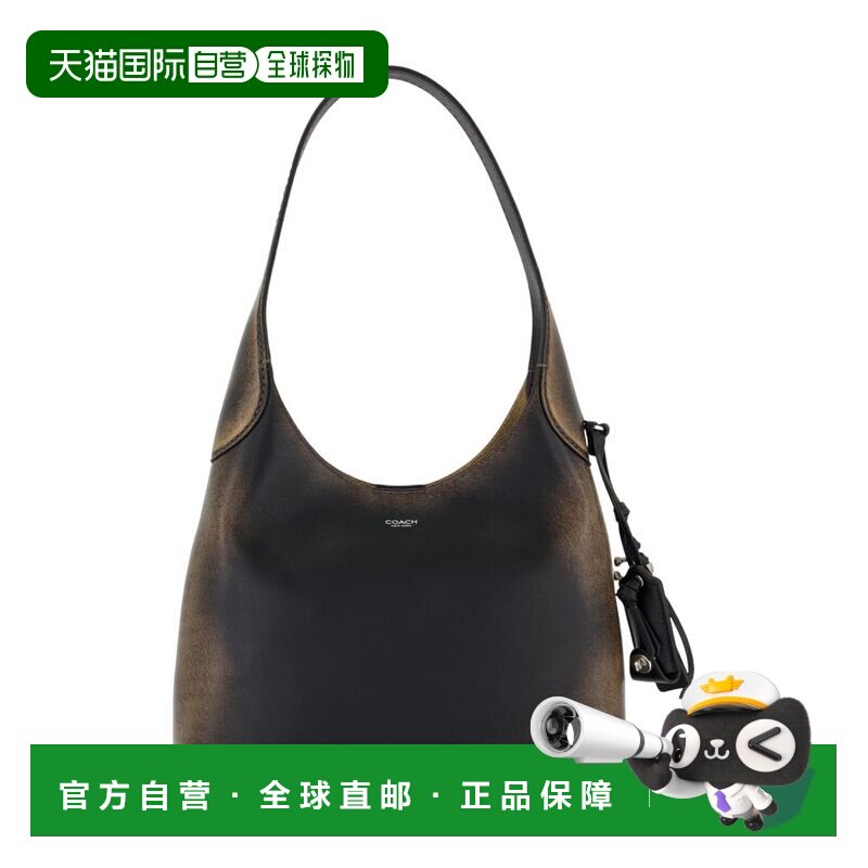 1h可退 香港直邮COACH 女士单肩包 CBH44LHPMZ AW2025 黑色 Brook