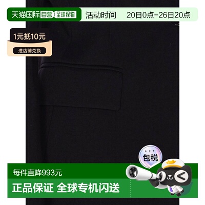 香港直邮PINKO 女士外套 104903A24CZ99 AW2025 黑色 New Signum