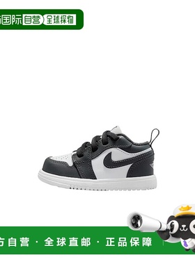 自营 Nike Jordan 1低ALT铁灰/巅峰白DR9747-044幼童-白色 美国奥