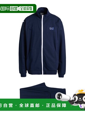 香港直邮Ea7 男士 Outfit 运动运动装 BLUE 蓝色时尚舒适卫衣