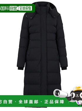 香港直邮MOOSE KNUCKLES 女士大衣 M35LP227N292 AW2025 黑色外套