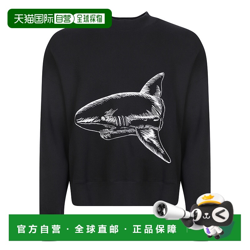 1h可退 香港直邮PALM ANGELS 男士卫衣 PMBA026S23FLE0061003BLAC