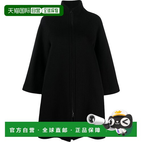 香港直邮Gianluca Capannolo 女士 黑色外套 22IM337