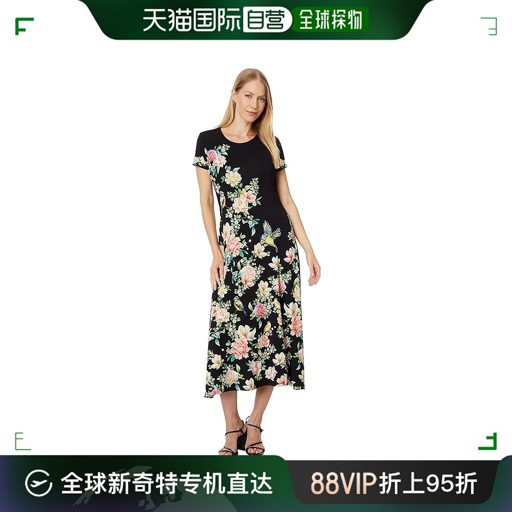 香港直邮潮奢 Johnny Was 女士 Janie Dress- Birdie 爱盖袖连衣 女装/女士精品 连衣裙 原图主图